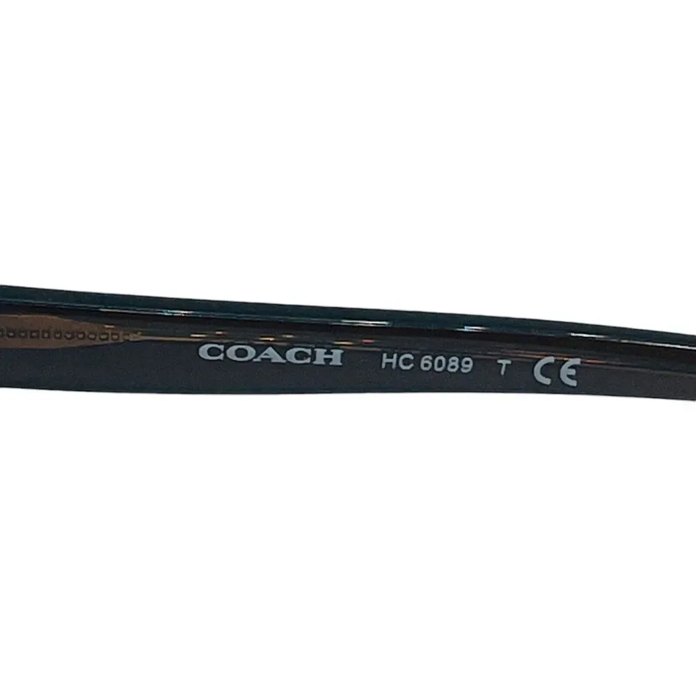 Coach Eyeglasses HC 6089 5401 Purple Brown Gradient/Brown Frame 51[]16 135